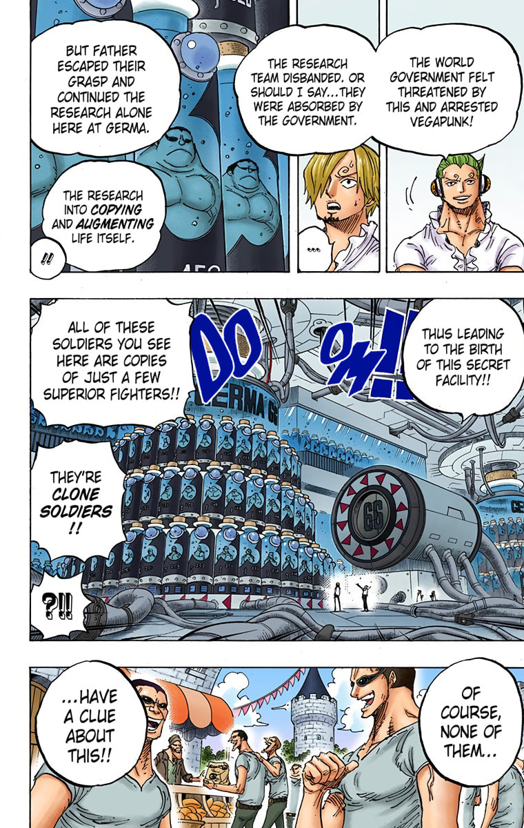 Read One Piece (Colored) chapter 840 image 3 on Lezhin