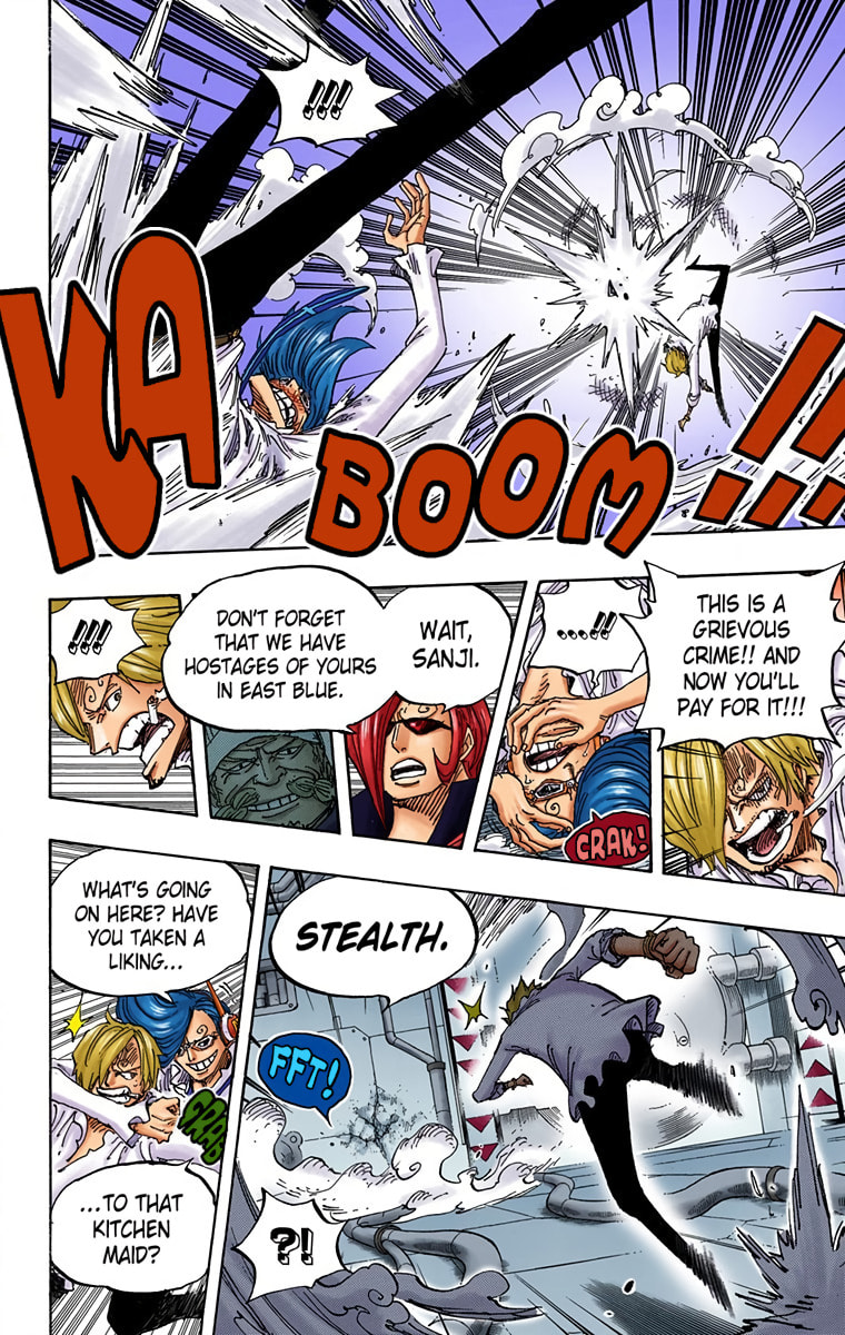 Read One Piece (Colored) chapter 840 image 7 on Lezhin