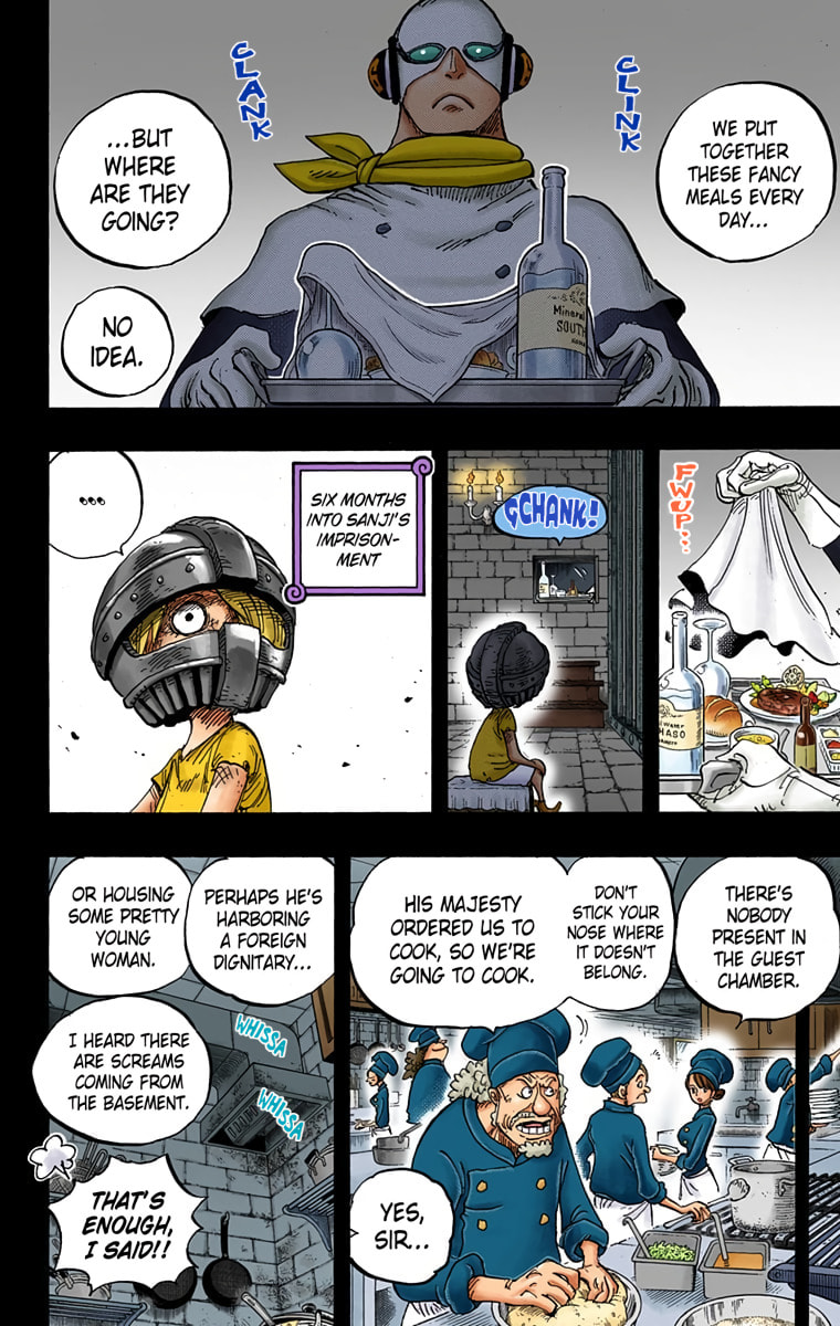 Read One Piece (Colored) chapter 841 image 1 on Lezhin