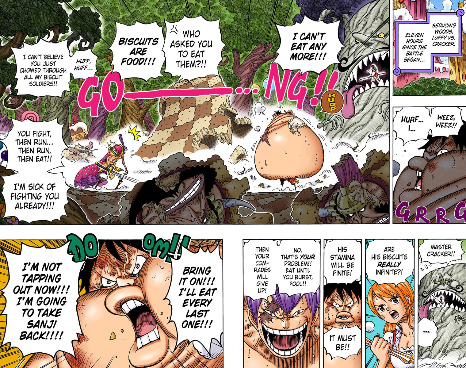 Read One Piece (Colored) chapter 841 image 15 on Lezhin