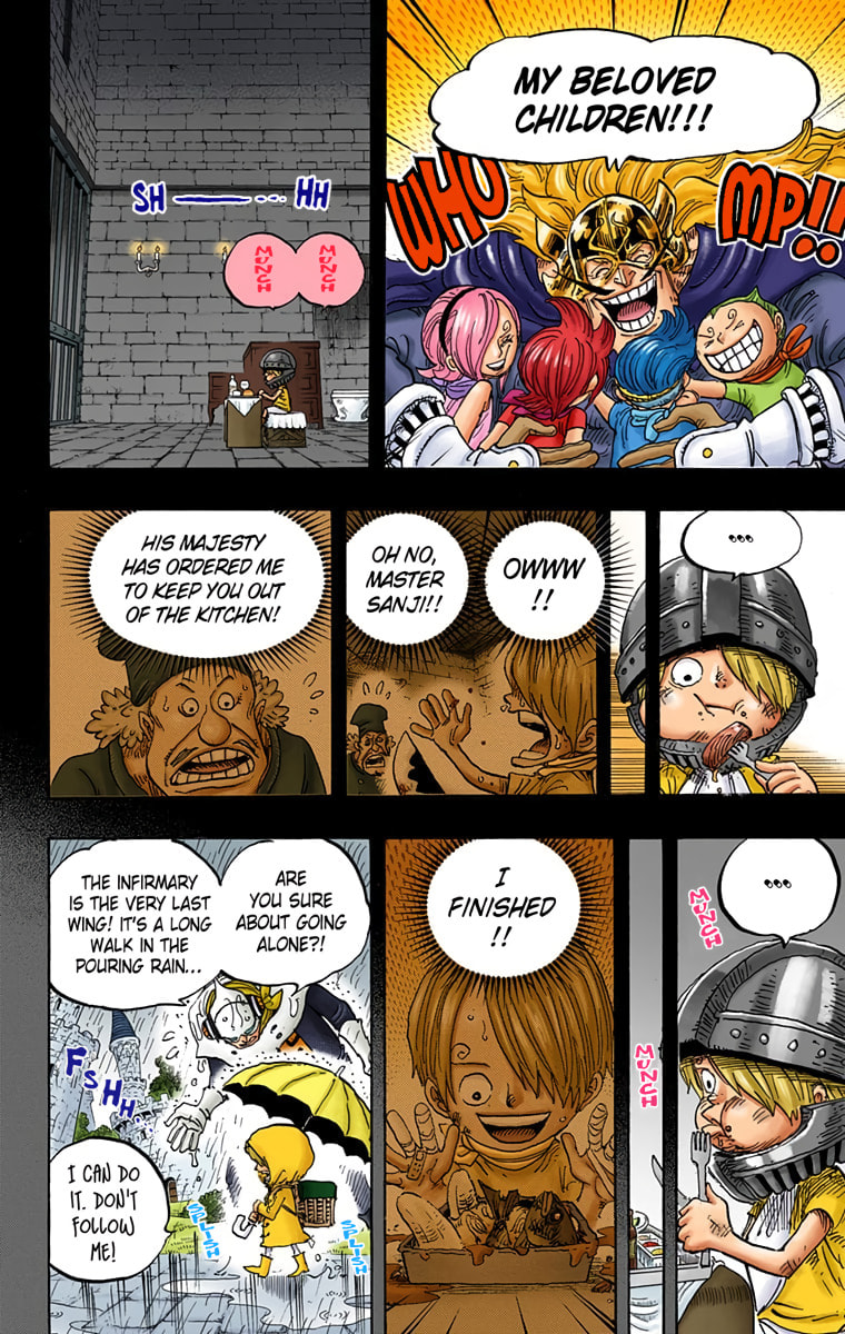 Read One Piece (Colored) chapter 841 image 3 on Lezhin