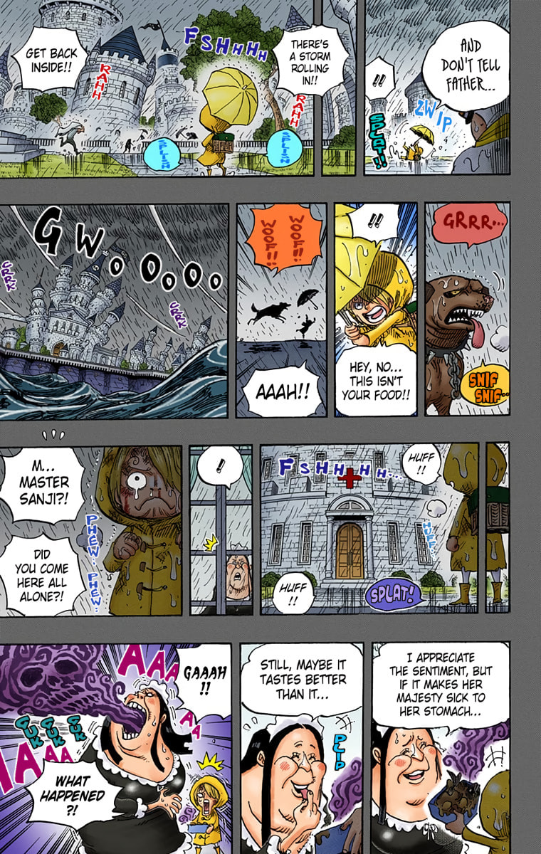 Read One Piece (Colored) chapter 841 image 4 on Lezhin