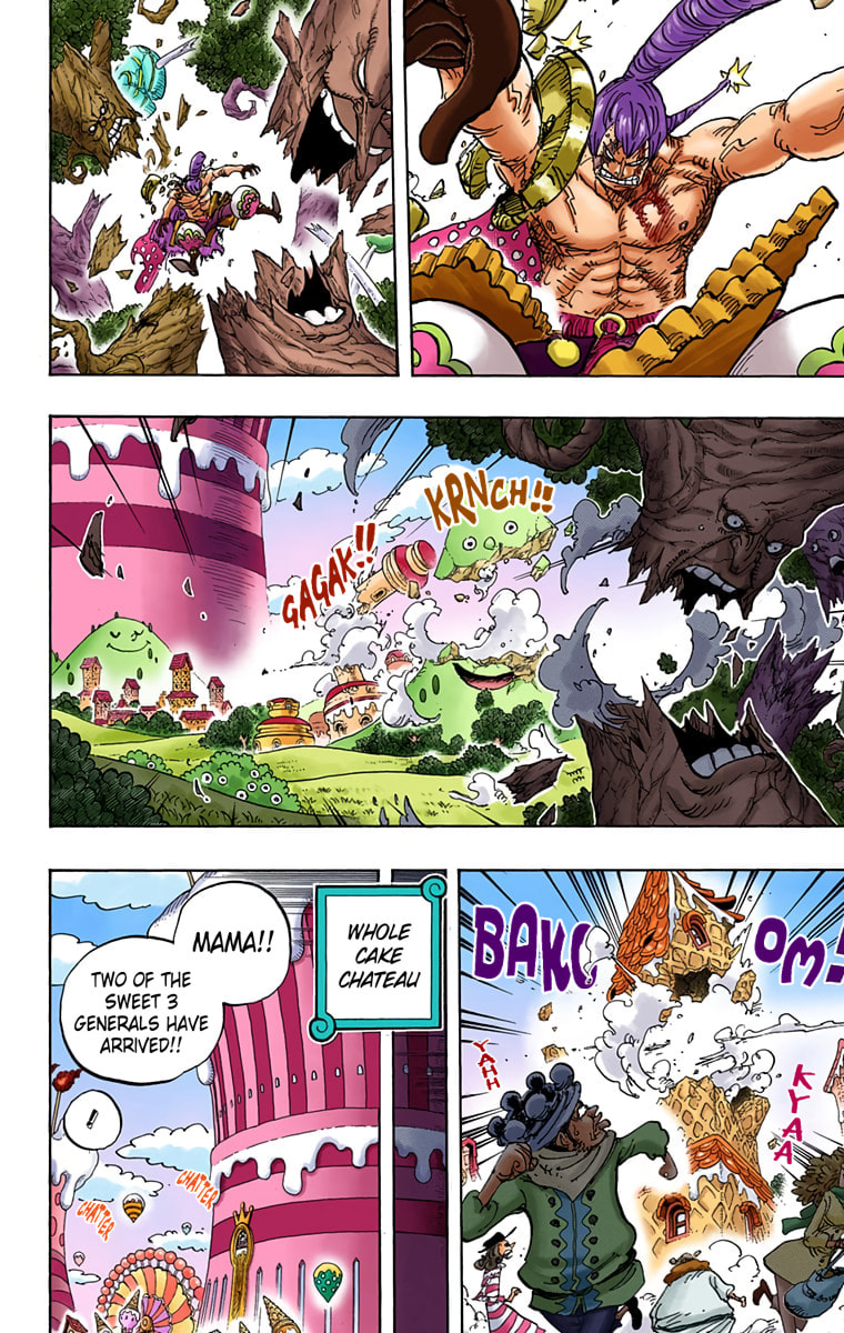 Read One Piece (Colored) chapter 843 image 3 on Lezhin