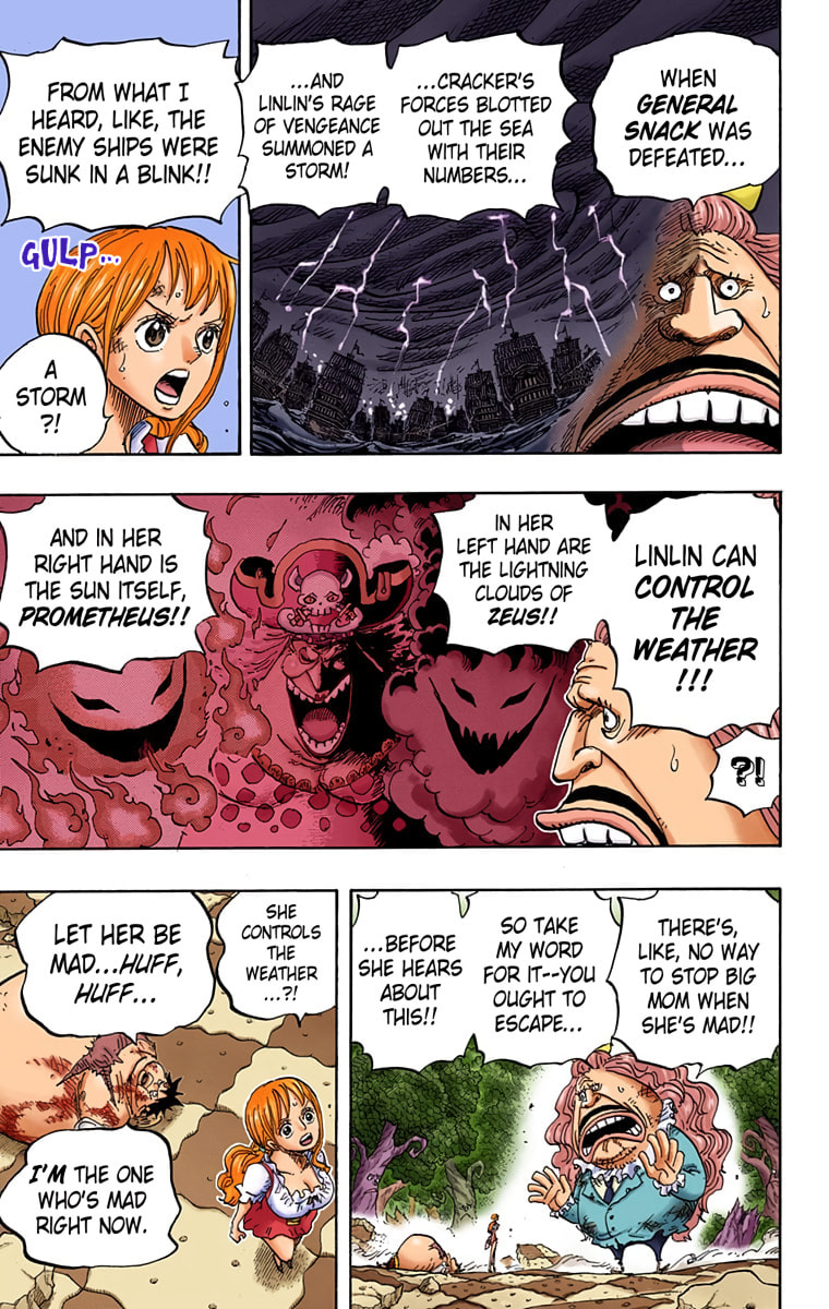 Read One Piece (Colored) chapter 843 image 7 on Lezhin