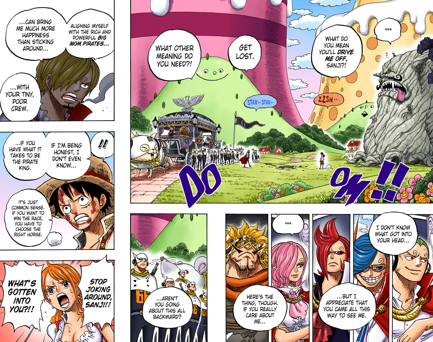 Read One Piece (Colored) chapter 844 image 1 on Lezhin