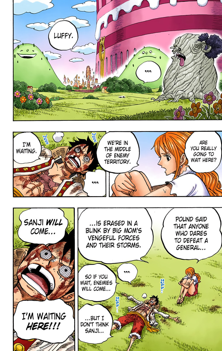Read One Piece (Colored) chapter 845 image 1 on Lezhin