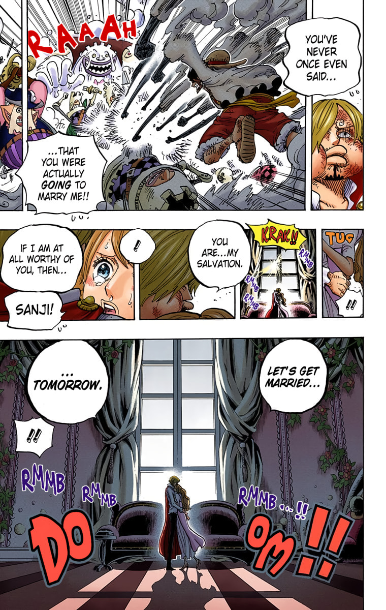 Read One Piece (Colored) chapter 845 image 15 on Lezhin
