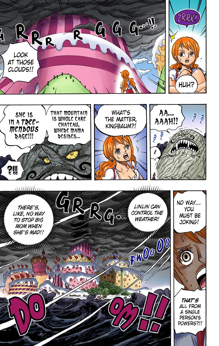 Read One Piece (Colored) chapter 845 image 2 on Lezhin