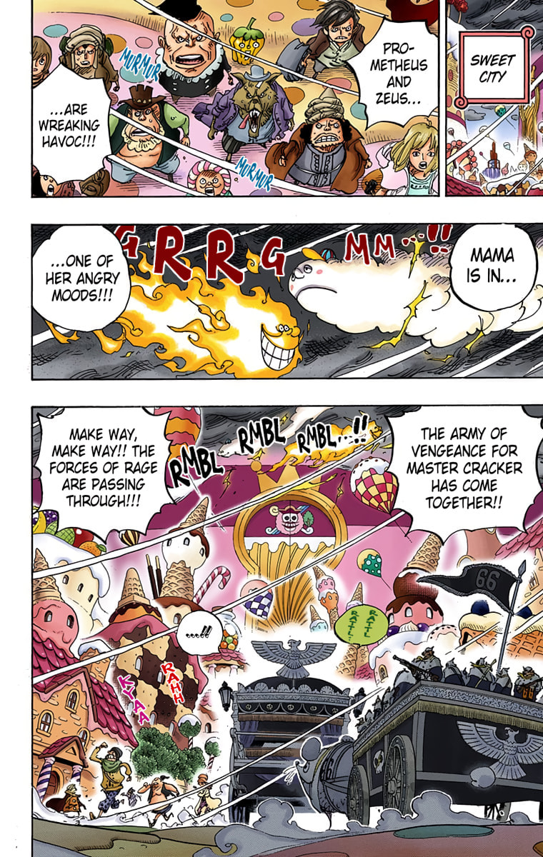 Read One Piece (Colored) chapter 845 image 3 on Lezhin