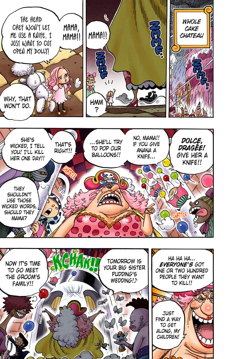 Read One Piece (Colored) chapter 845 image 6 on Lezhin