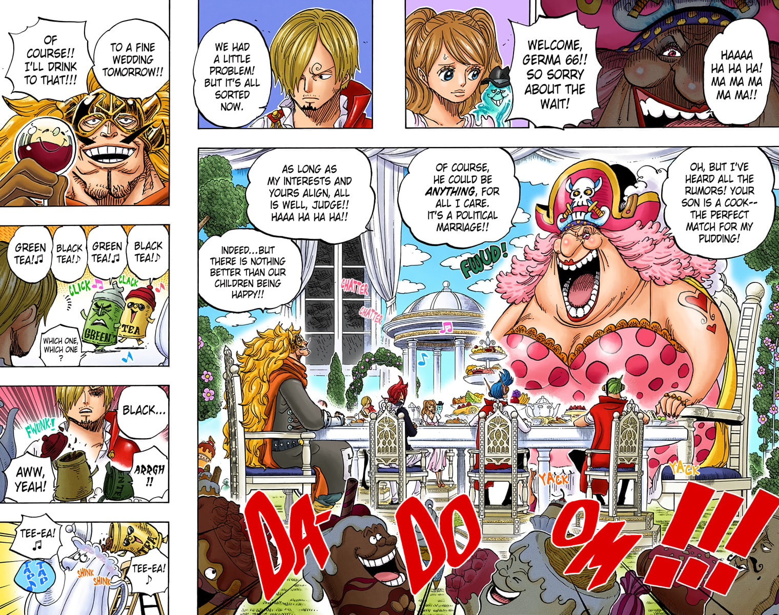 Read One Piece (Colored) chapter 845 image 7 on Lezhin