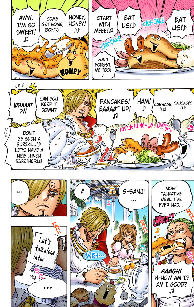 Read One Piece (Colored) chapter 845 image 8 on Lezhin