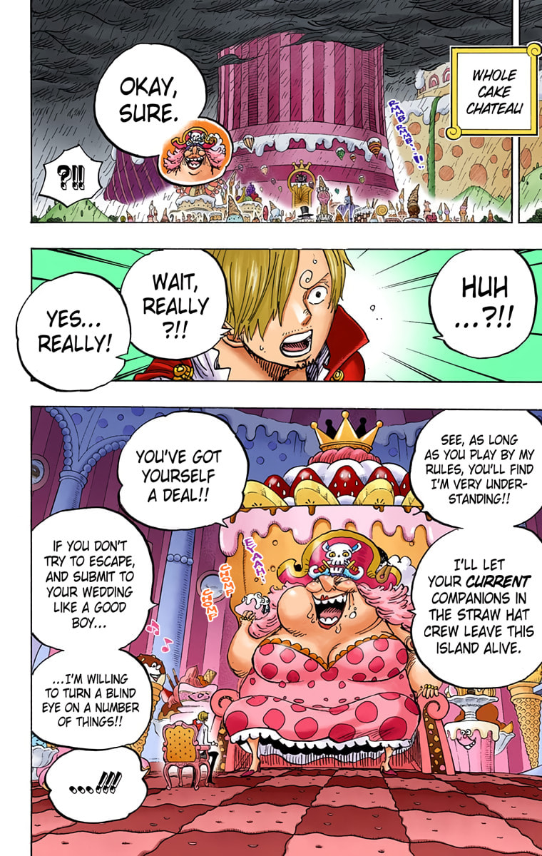 Read One Piece (Colored) chapter 846 image 9 on Lezhin