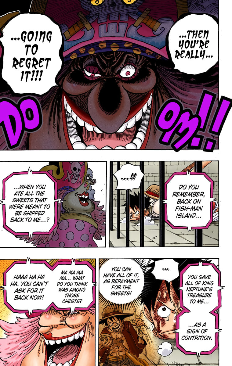 Read One Piece (Colored) chapter 847 image 10 on Lezhin