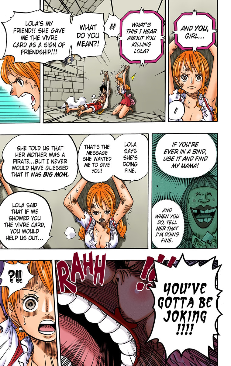 Read One Piece (Colored) chapter 847 image 12 on Lezhin