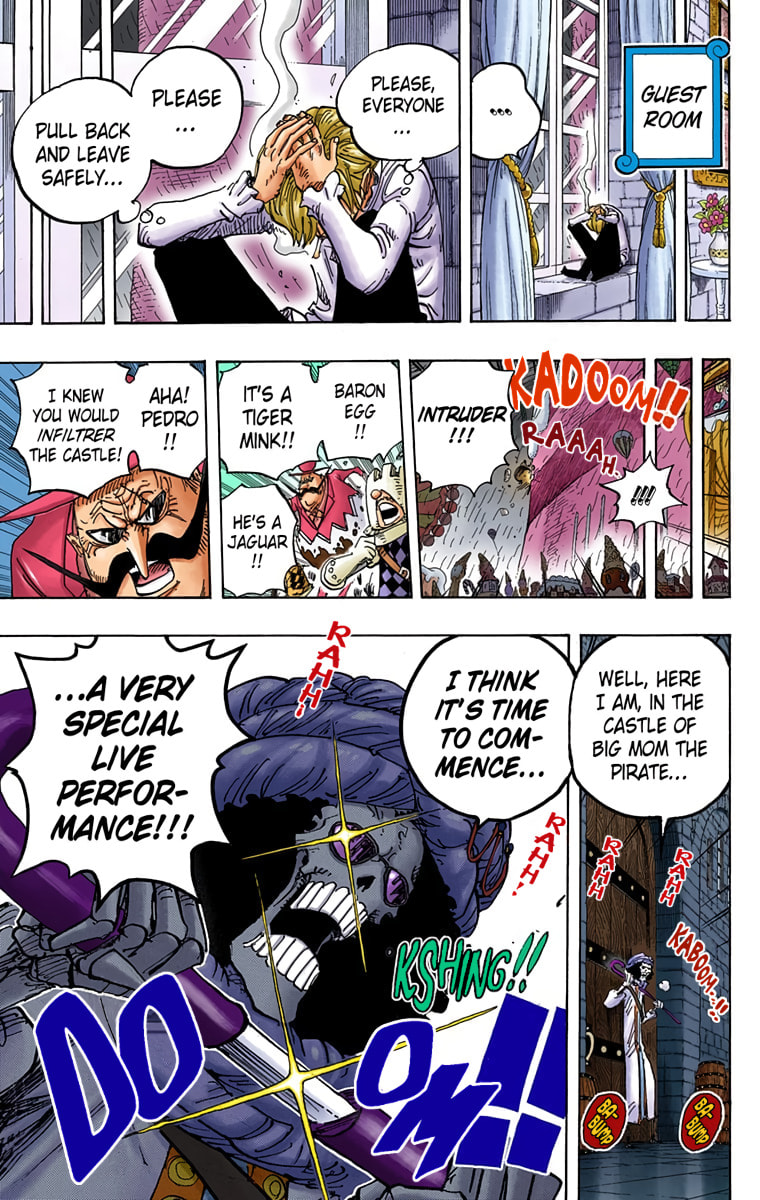 Read One Piece (Colored) chapter 847 image 16 on Lezhin