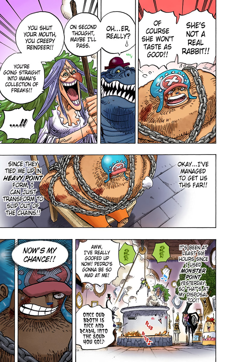 Read One Piece (Colored) chapter 847 image 2 on Lezhin