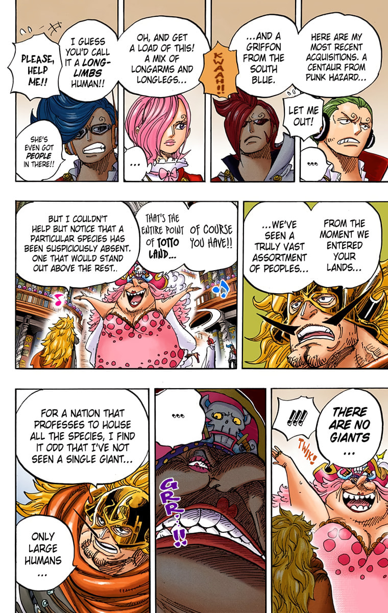 Read One Piece (Colored) chapter 847 image 5 on Lezhin