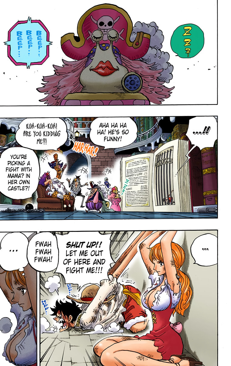 Read One Piece (Colored) chapter 848 image 2 on Lezhin