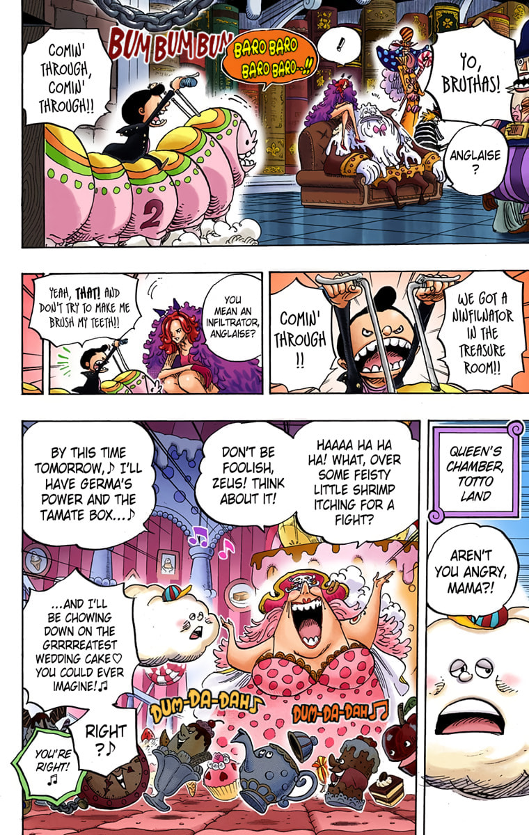 Read One Piece (Colored) chapter 848 image 3 on Lezhin