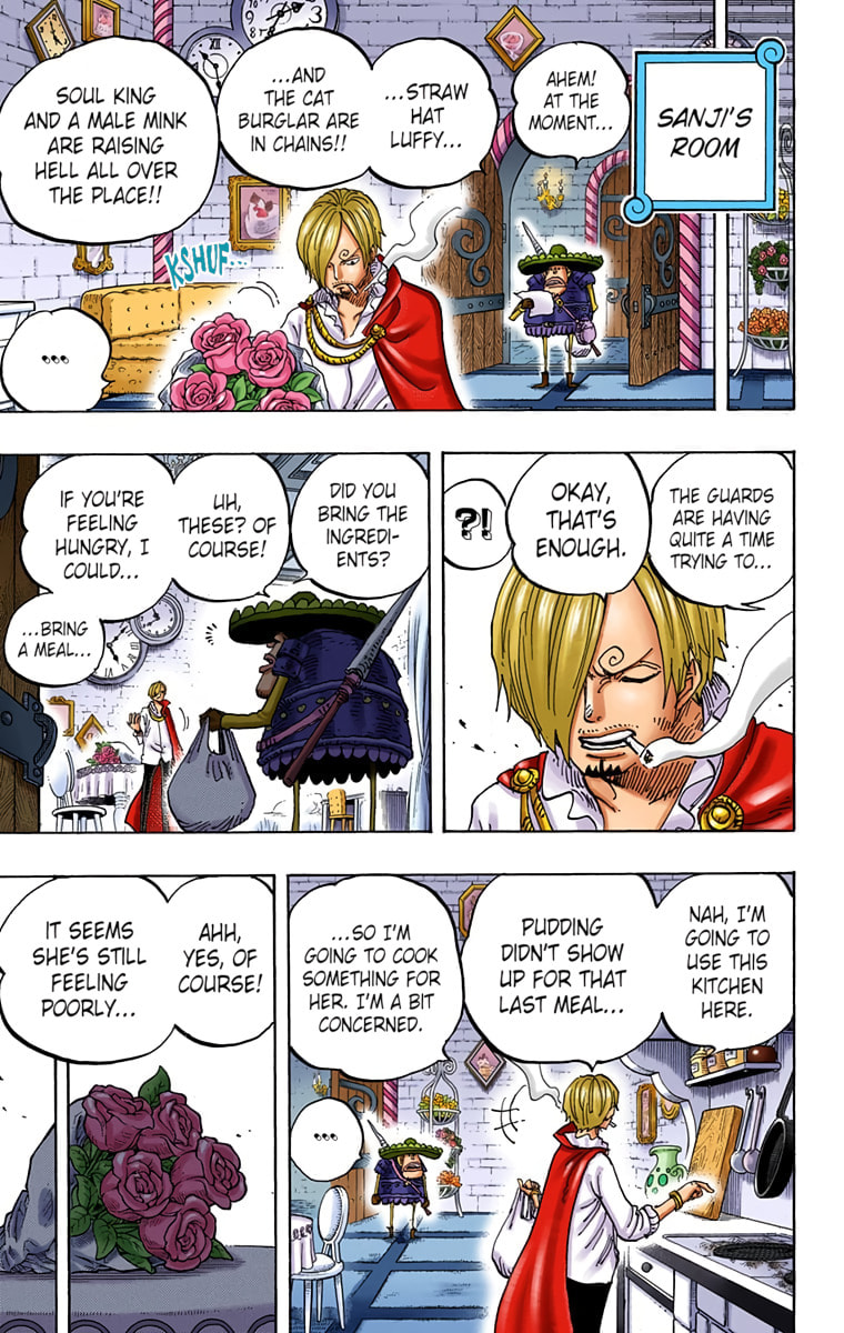 Read One Piece (Colored) chapter 849 image 10 on Lezhin