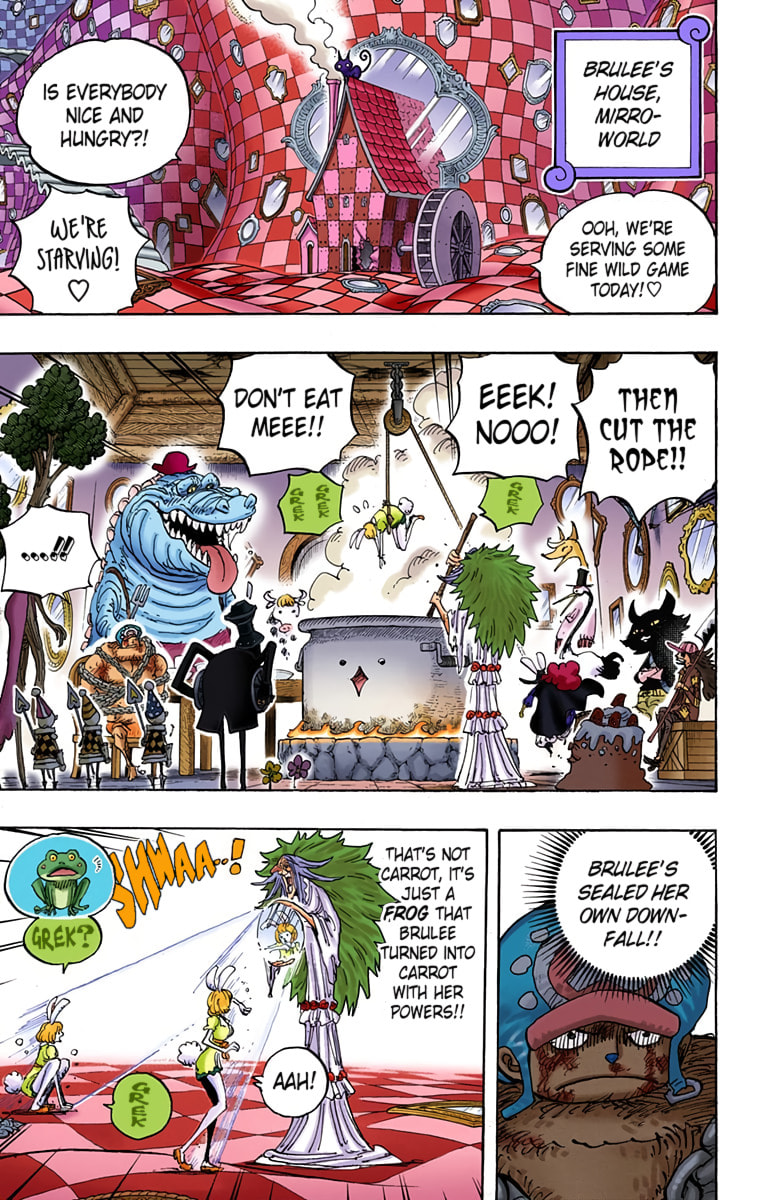 Read One Piece (Colored) chapter 849 image 2 on Lezhin