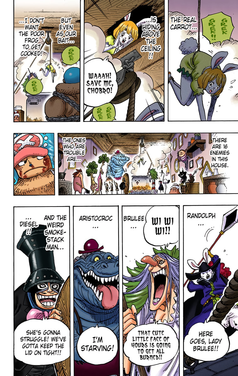 Read One Piece (Colored) chapter 849 image 3 on Lezhin