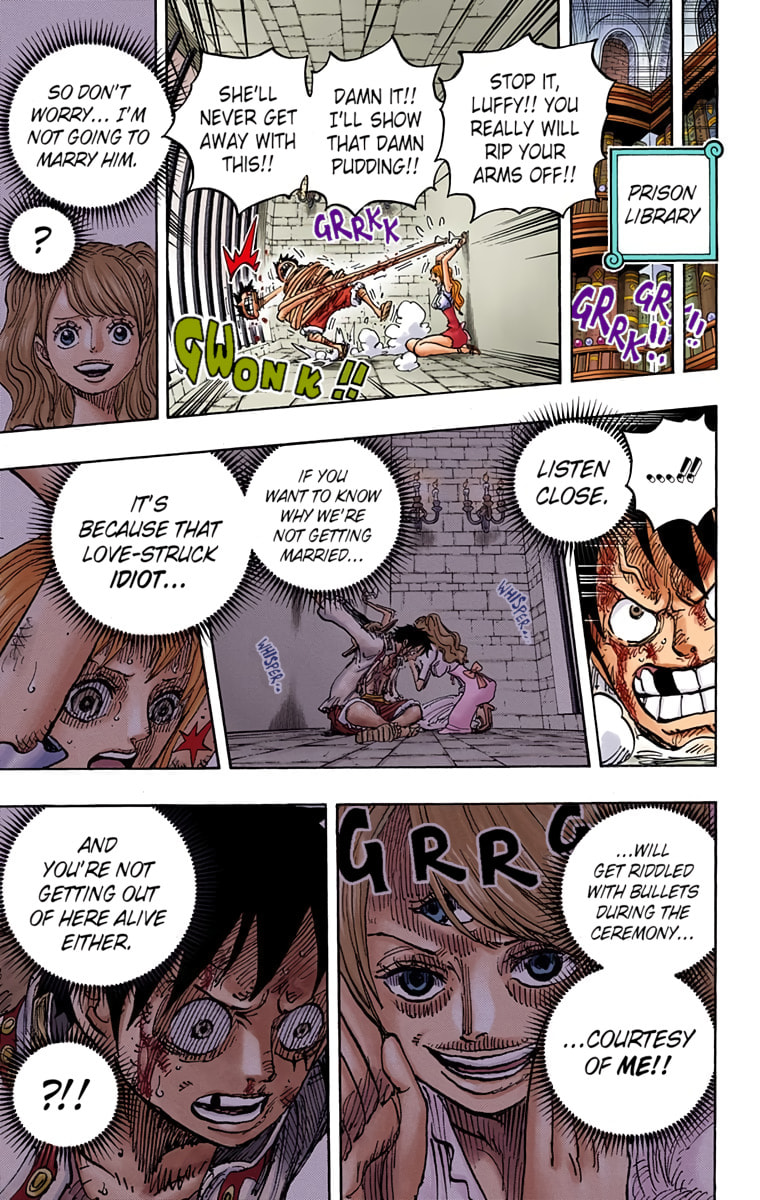 Read One Piece (Colored) chapter 850 image 14 on Lezhin