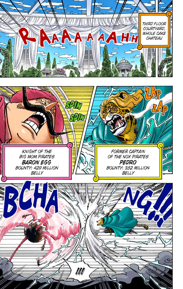 Read One Piece (Colored) chapter 850 image 6 on Lezhin
