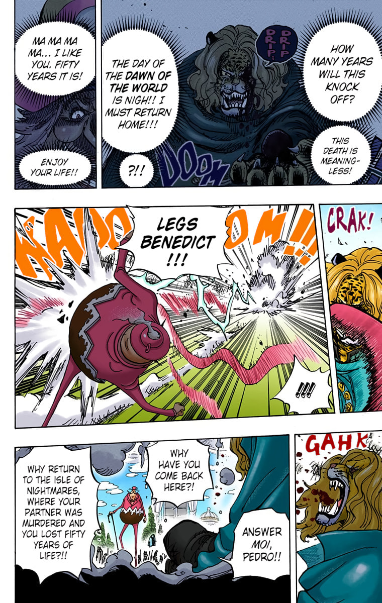 Read One Piece (Colored) chapter 850 image 9 on Lezhin