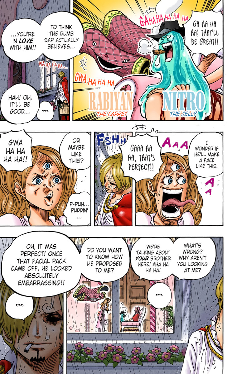 Read One Piece (Colored) chapter 851 image 4 on Lezhin