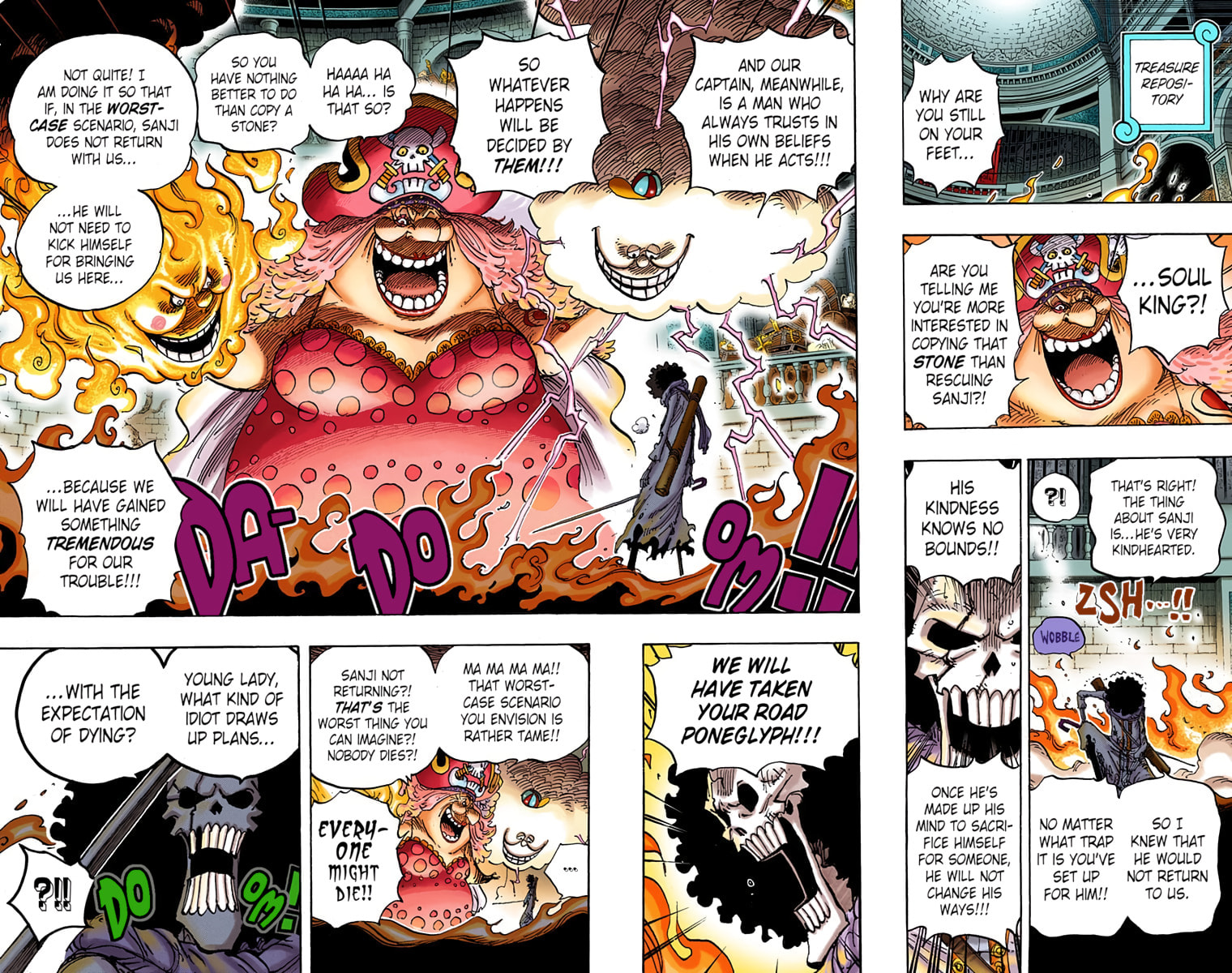 Read One Piece (Colored) chapter 851 image 7 on Lezhin