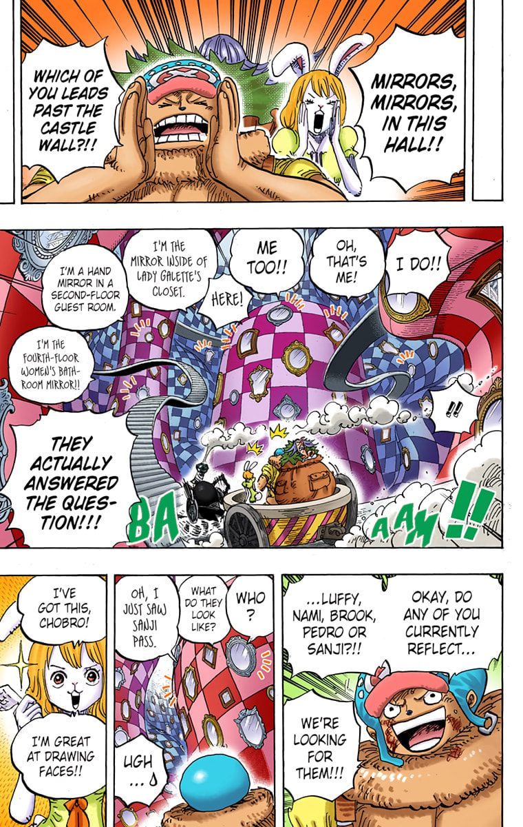 Read One Piece (Colored) chapter 851 image 9 on Lezhin