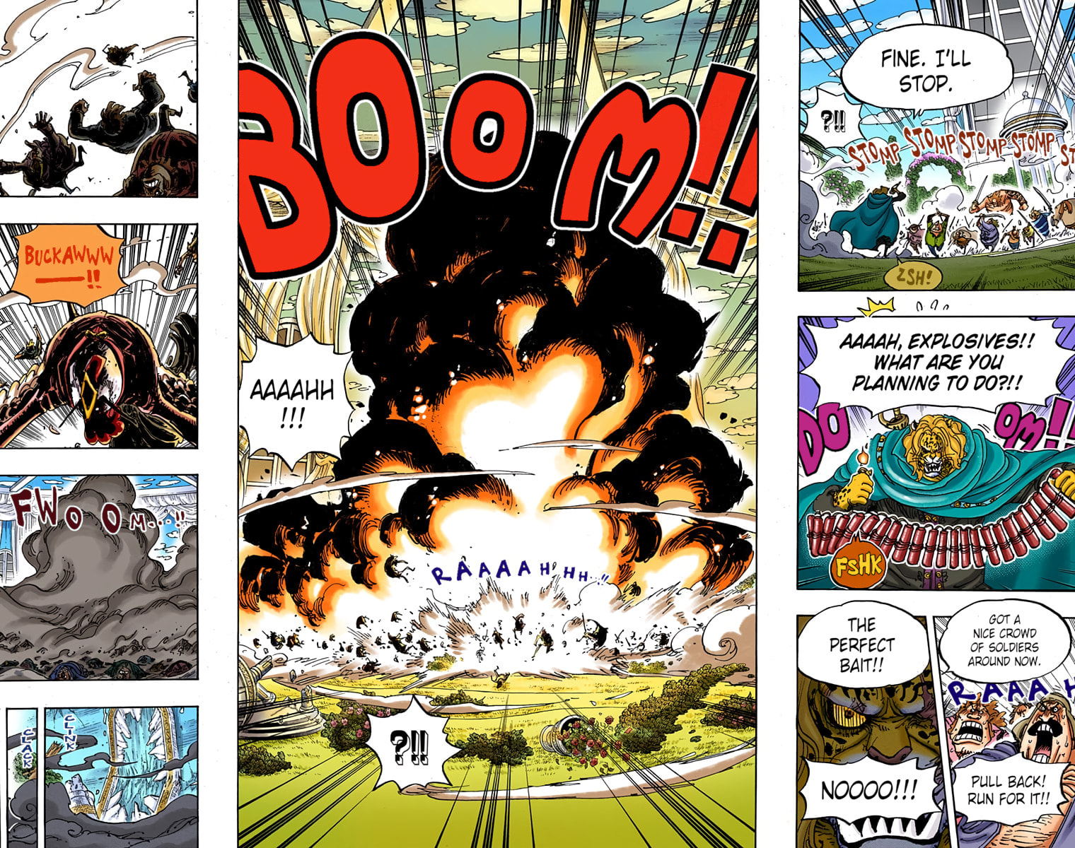 Read One Piece (Colored) chapter 853 image 6 on Lezhin
