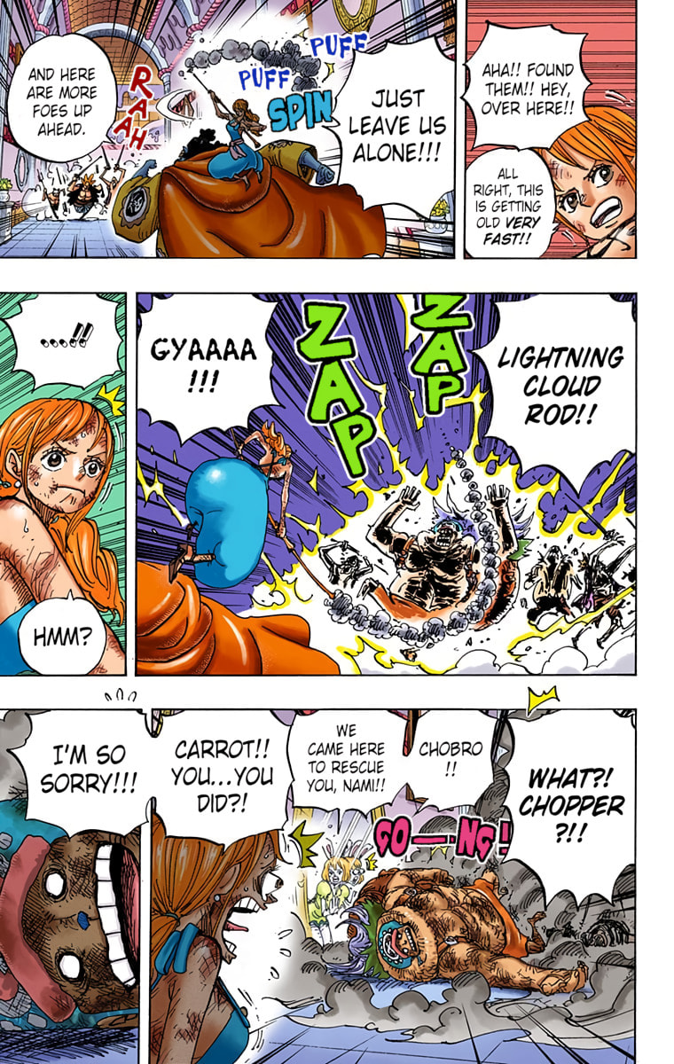 Read One Piece (Colored) chapter 854 image 2 on Lezhin