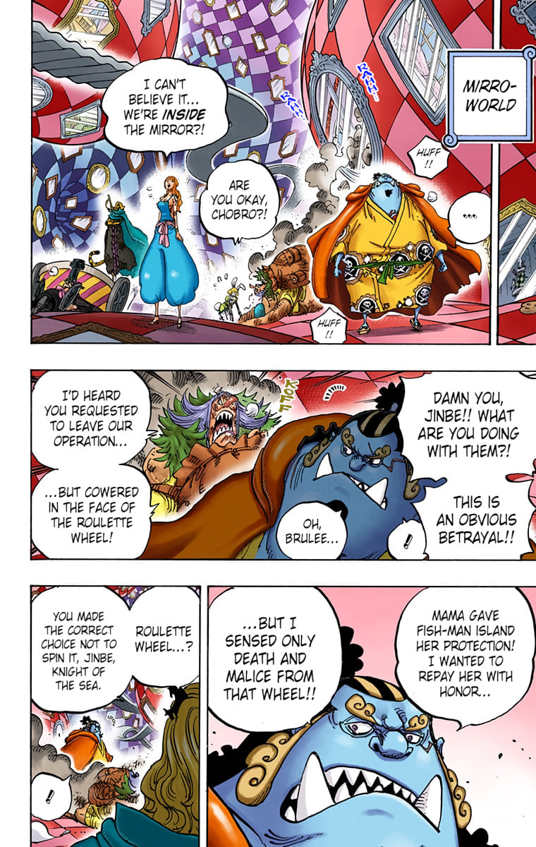 Read One Piece (Colored) chapter 854 image 3 on Lezhin
