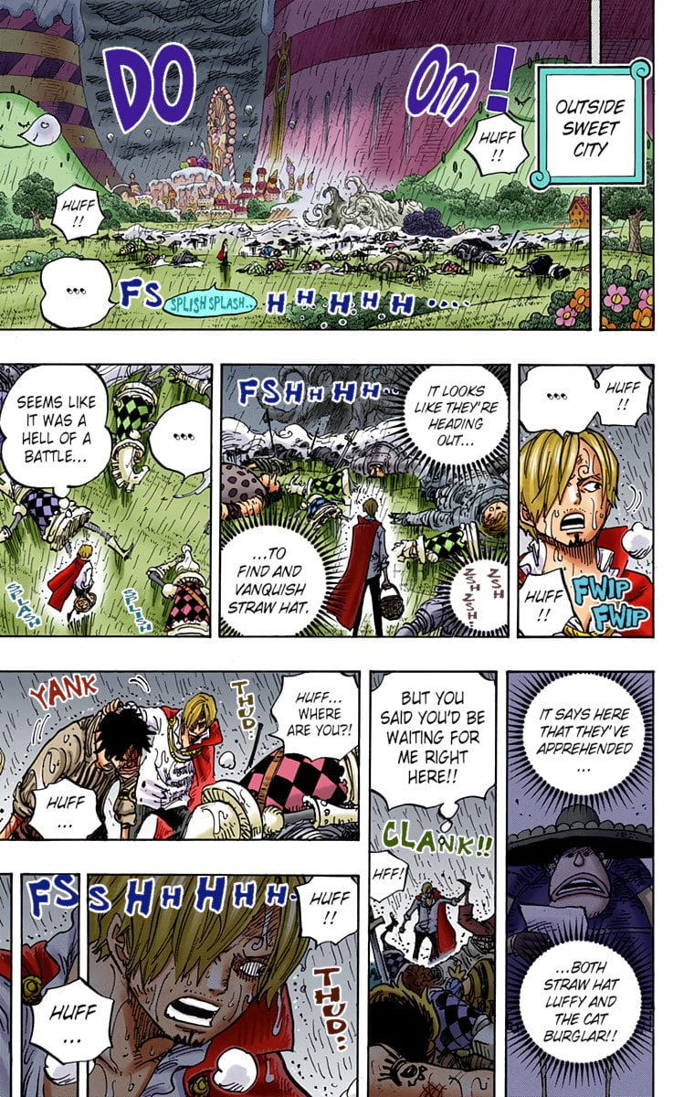 Read One Piece (Colored) chapter 855 image 11 on Lezhin
