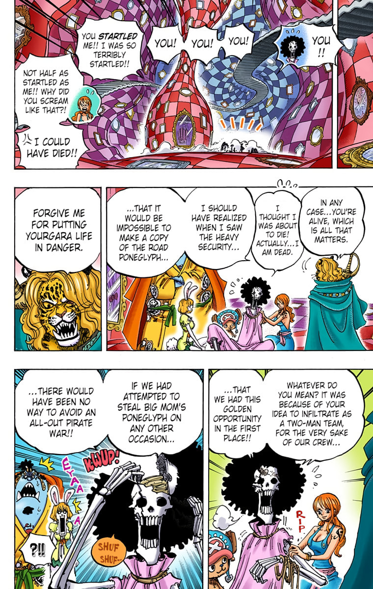 Read One Piece (Colored) chapter 855 image 12 on Lezhin