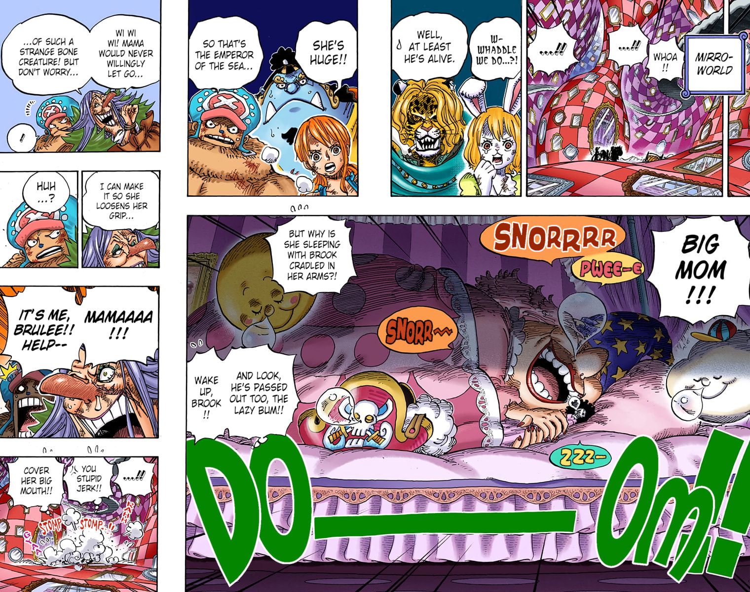 Read One Piece (Colored) chapter 855 image 3 on Lezhin