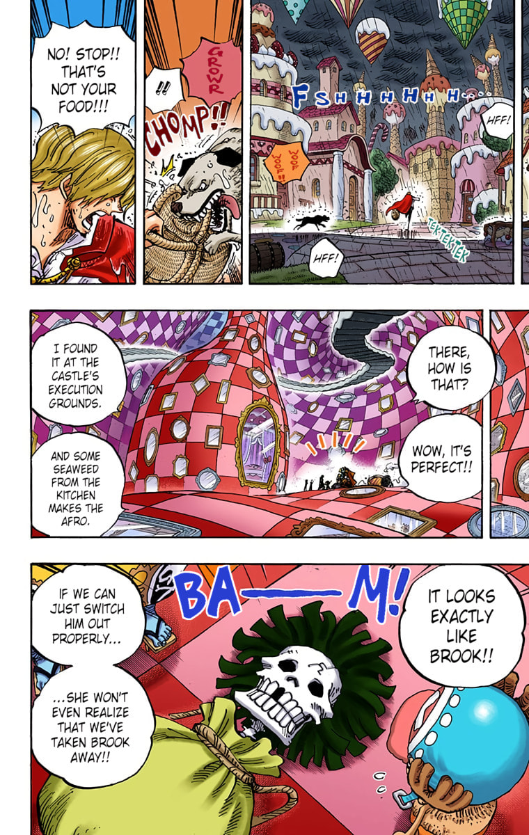 Read One Piece (Colored) chapter 855 image 6 on Lezhin