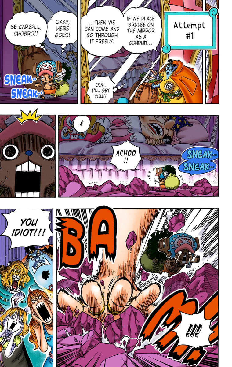 Read One Piece (Colored) chapter 855 image 7 on Lezhin