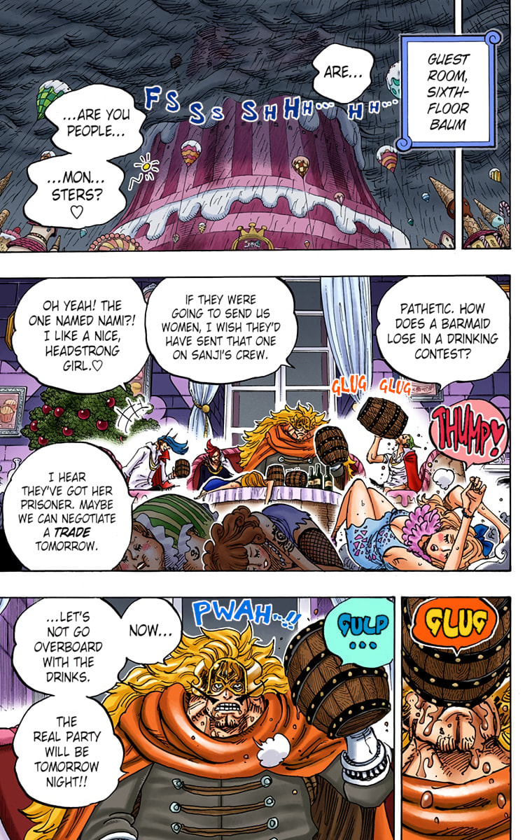Read One Piece (Colored) chapter 856 image 4 on Lezhin