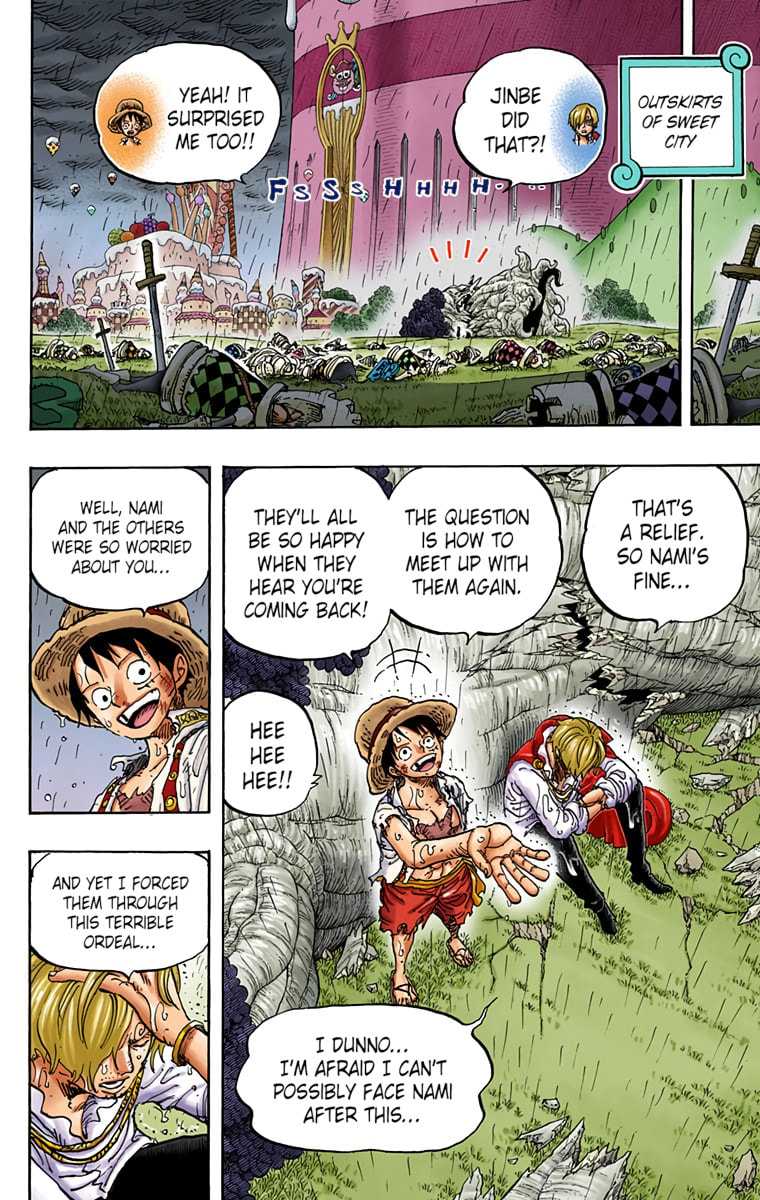 Read One Piece (Colored) chapter 857 image 1 on Lezhin