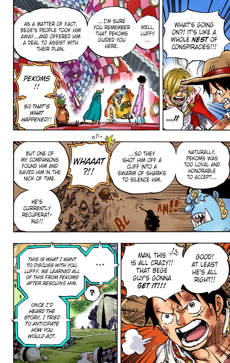 Read One Piece (Colored) chapter 857 image 13 on Lezhin
