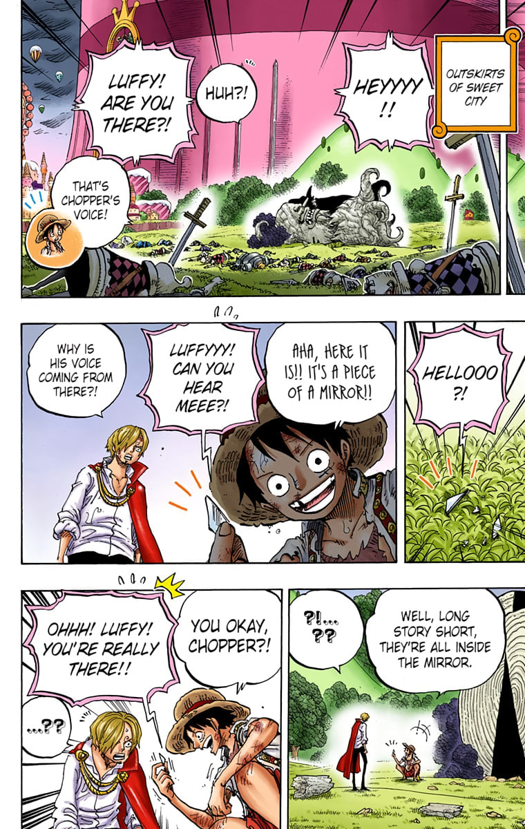Read One Piece (Colored) chapter 857 image 3 on Lezhin