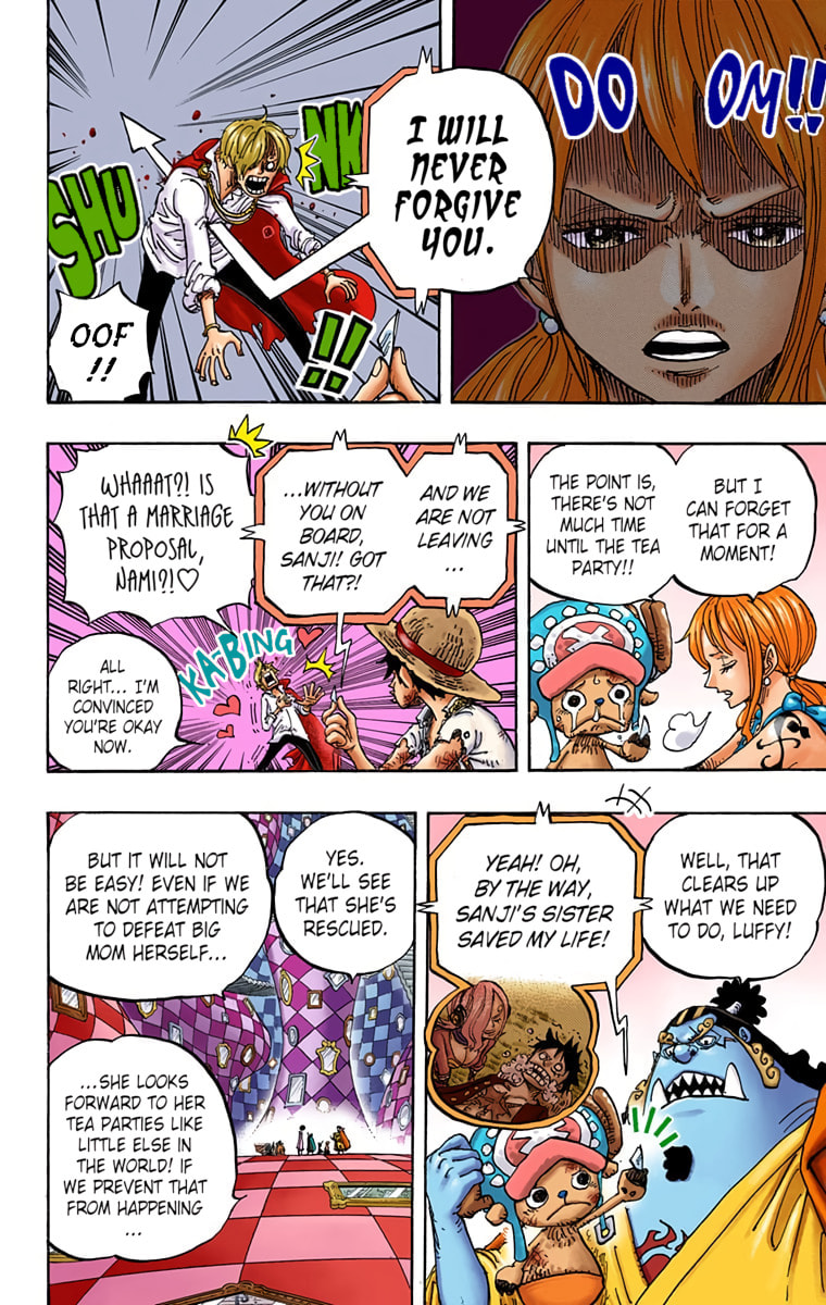 Read One Piece (Colored) chapter 857 image 7 on Lezhin