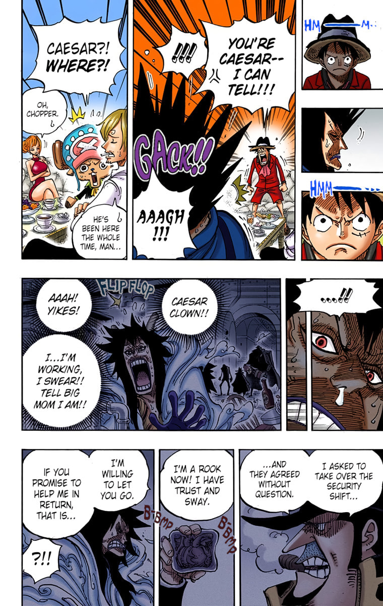Read One Piece (Colored) chapter 858 image 13 on Lezhin