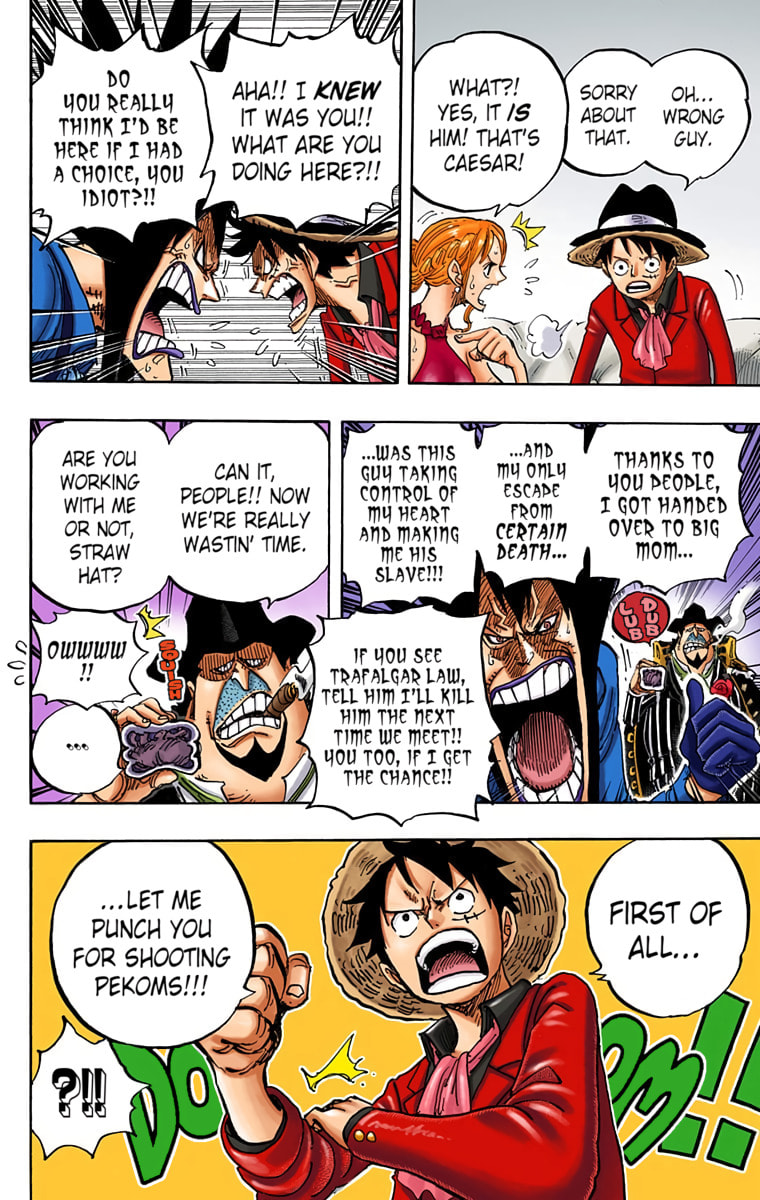 Read One Piece (Colored) chapter 858 image 15 on Lezhin