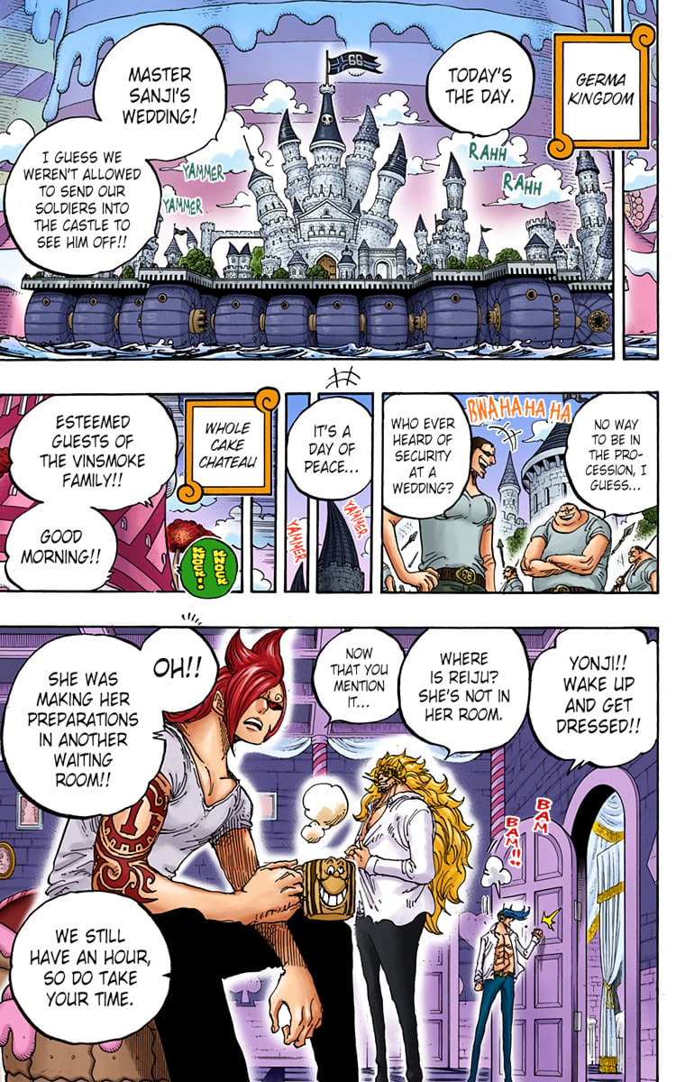Read One Piece (Colored) chapter 859 image 13 on Lezhin