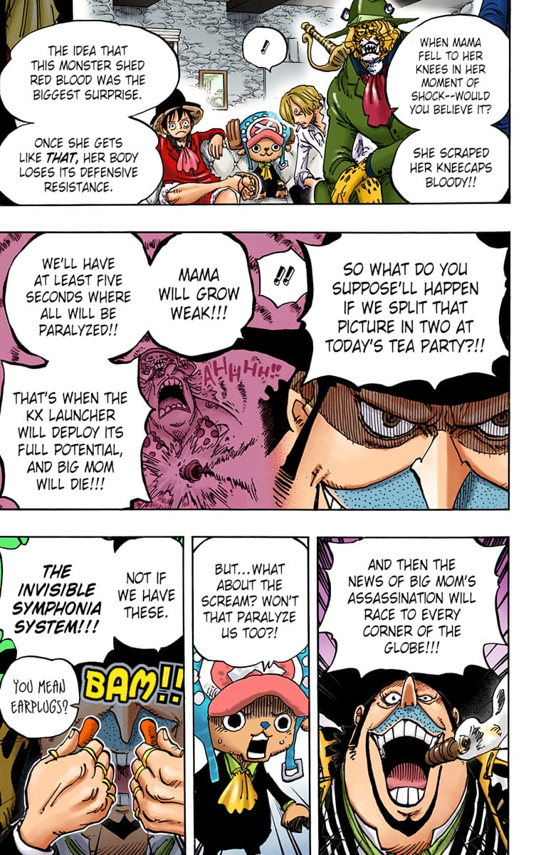 Read One Piece (Colored) chapter 859 image 7 on Lezhin